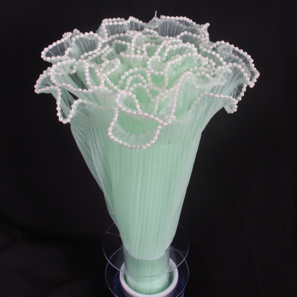 Florist Supply House - 28cmx4Yard Bahan Jaring Renda Pembungkus Buket