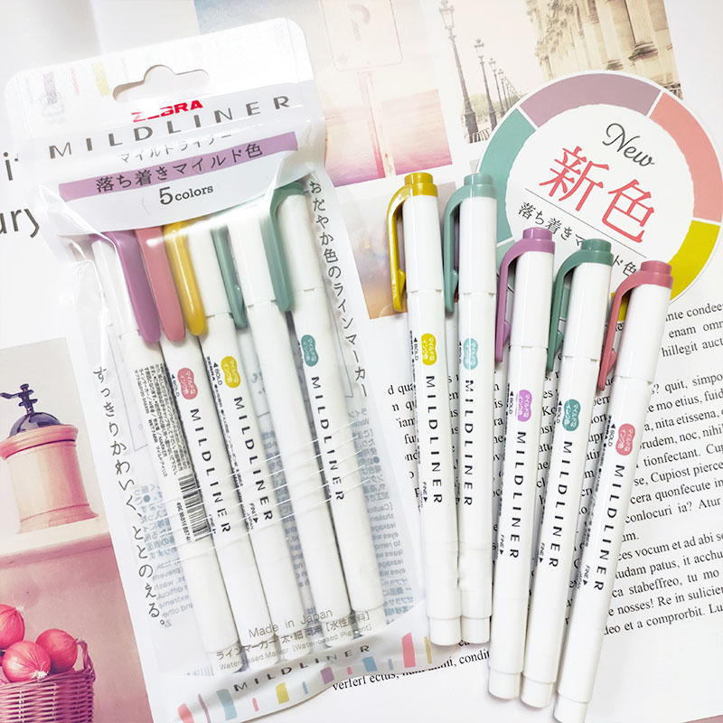 Zebra Pen Sarasa - Spidol Stabilo Mildliner Zebra Baru, Pena