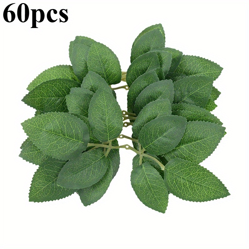 Preserved Moss Sheet - 60 Buah Dekorasi Natal Daun Mawar