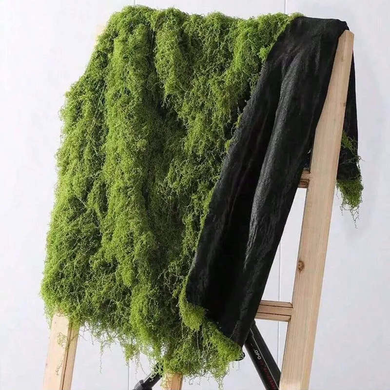 Preserved Moss Sheet - Lumut buatan untuk dekorasi mikro-lanskap, lumut