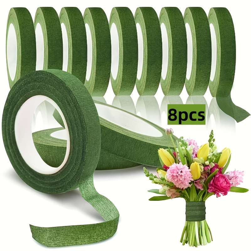 Floral Tape Green - 1. 8 Buah Pita Bunga Hijau