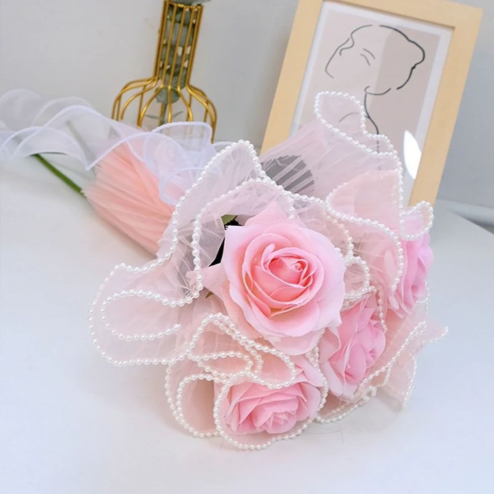 28cmx4Yard Bahan Jaring Renda  - Florist Supply House ulasan dan harga
