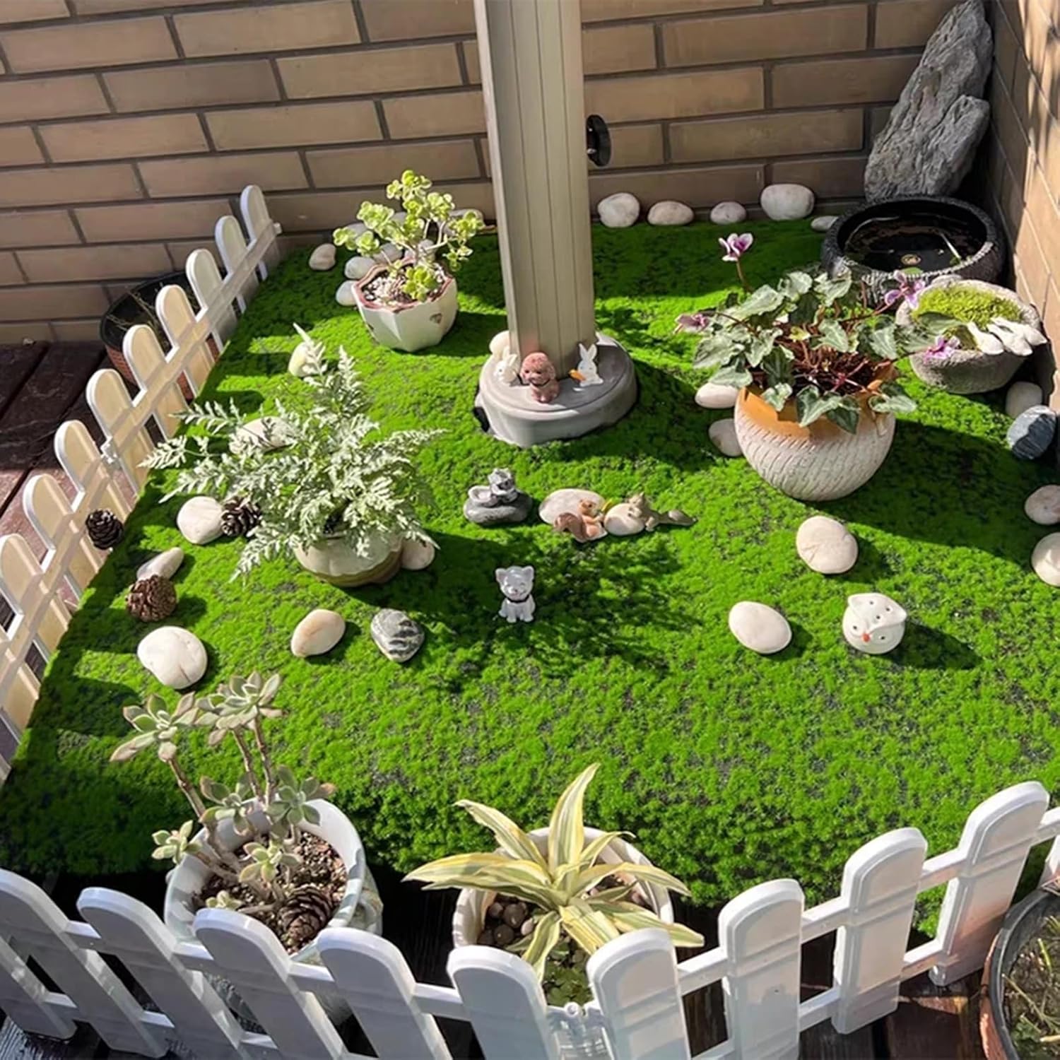 Karpet Rumput Buatan, Alas Rum - Preserved Moss Sheet ulasan dan harga
