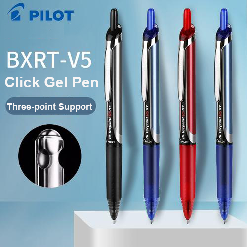Pena Gel PILOT Jepang 0.5 BXRT - Pilot Pen V5 ulasan dan harga