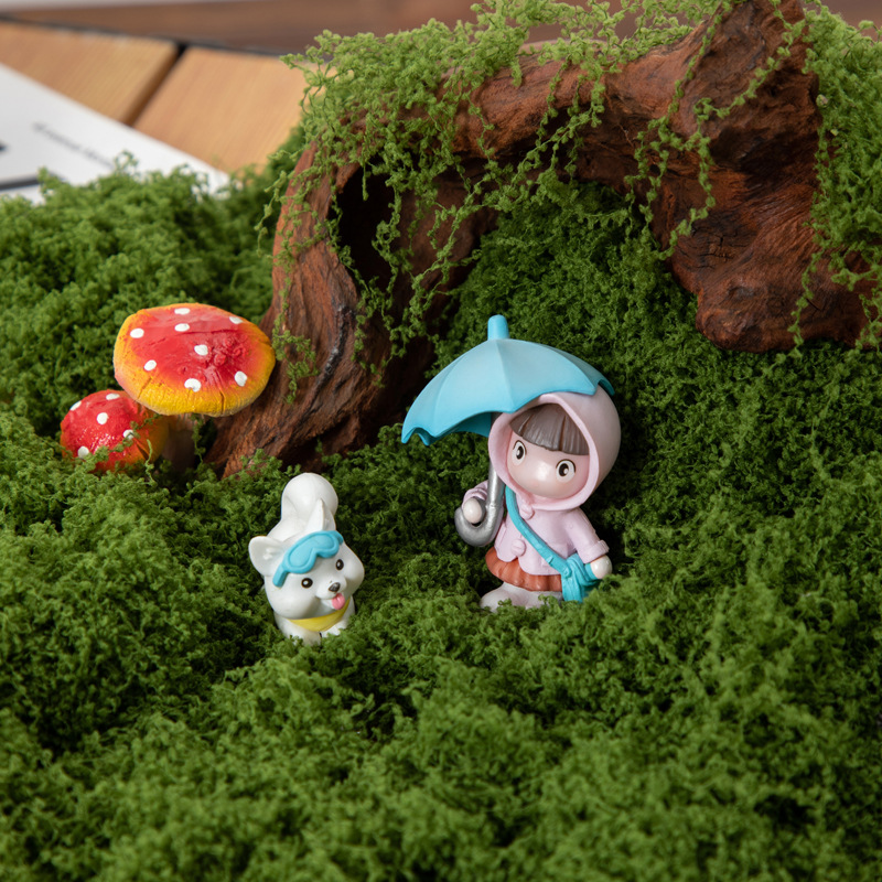 200G Rumput Lumut Kehidupan Ab - Preserved Moss Sheet ulasan dan harga