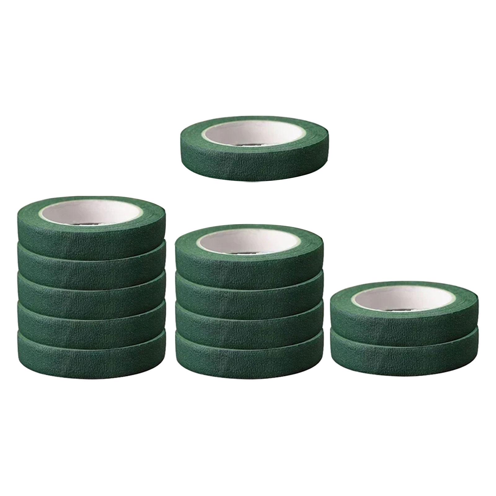 12 Gulungan Pita Bunga, Pita B - Floral Tape Green ulasan dan harga