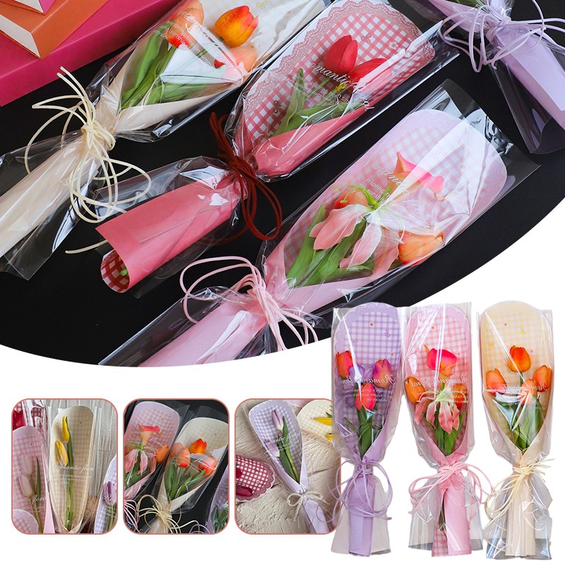 10set Tas Kemasan Buket Kecil  - Florist Supply House ulasan dan harga