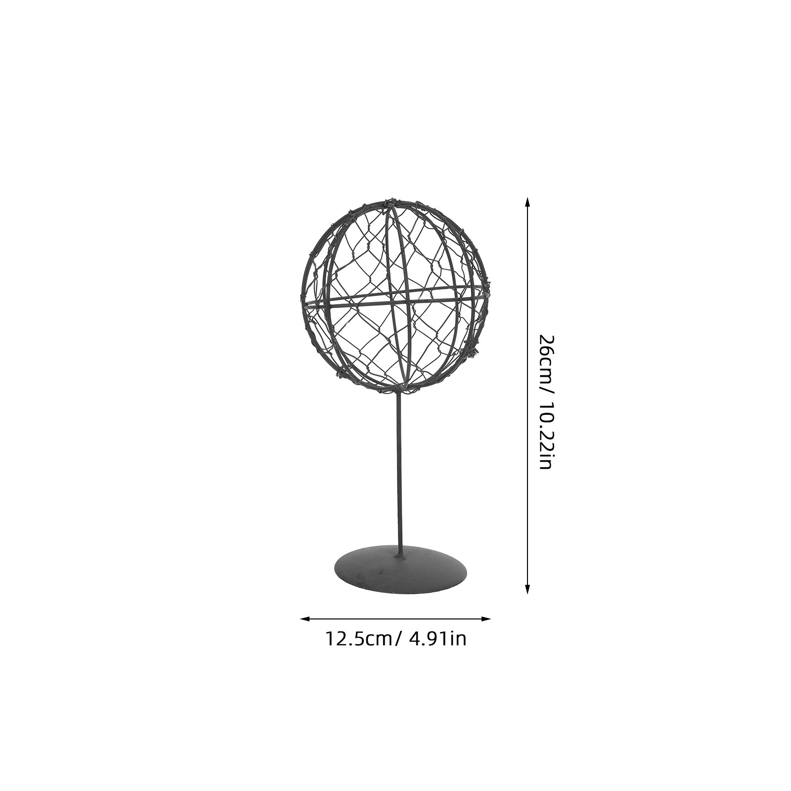 Bentuk Bola Kawat Besi 10 Inci - Wreath Form Wire ulasan dan harga