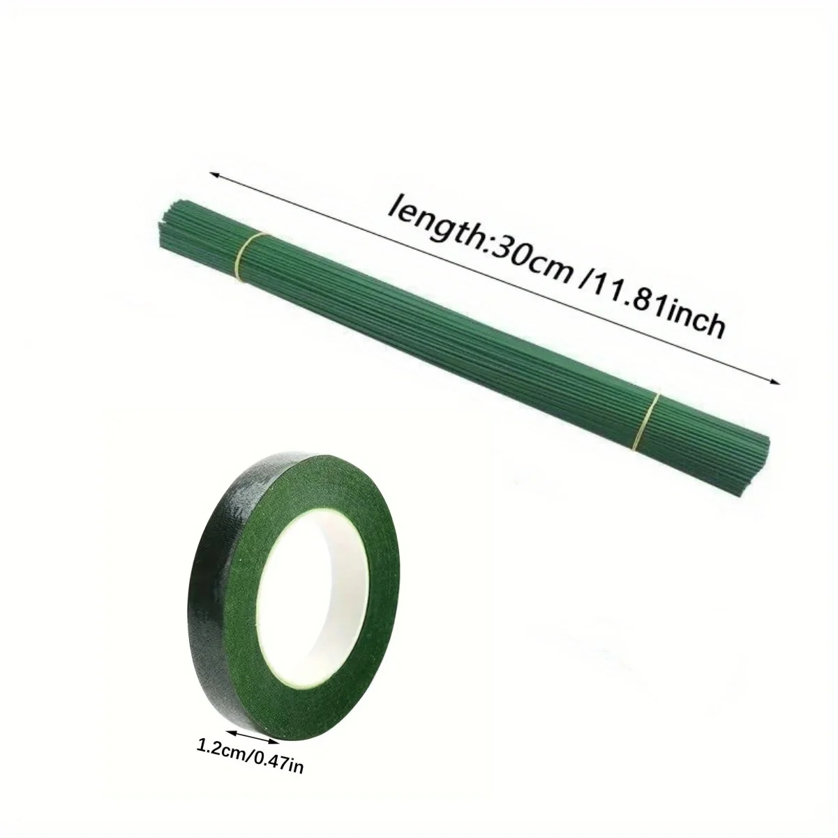 Batang Bunga Hijau DIY Bahan B - Floral Tape Green ulasan dan harga