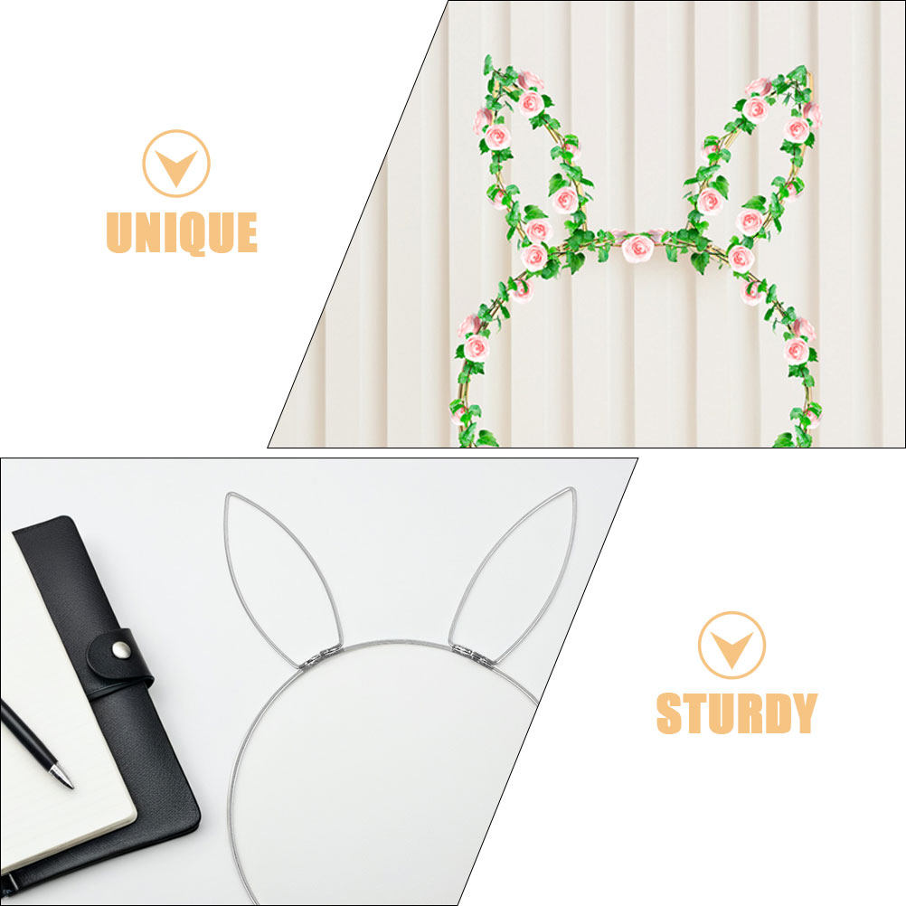 2 Buah Lingkaran Besi Bentuk K - Wreath Form Wire ulasan dan harga