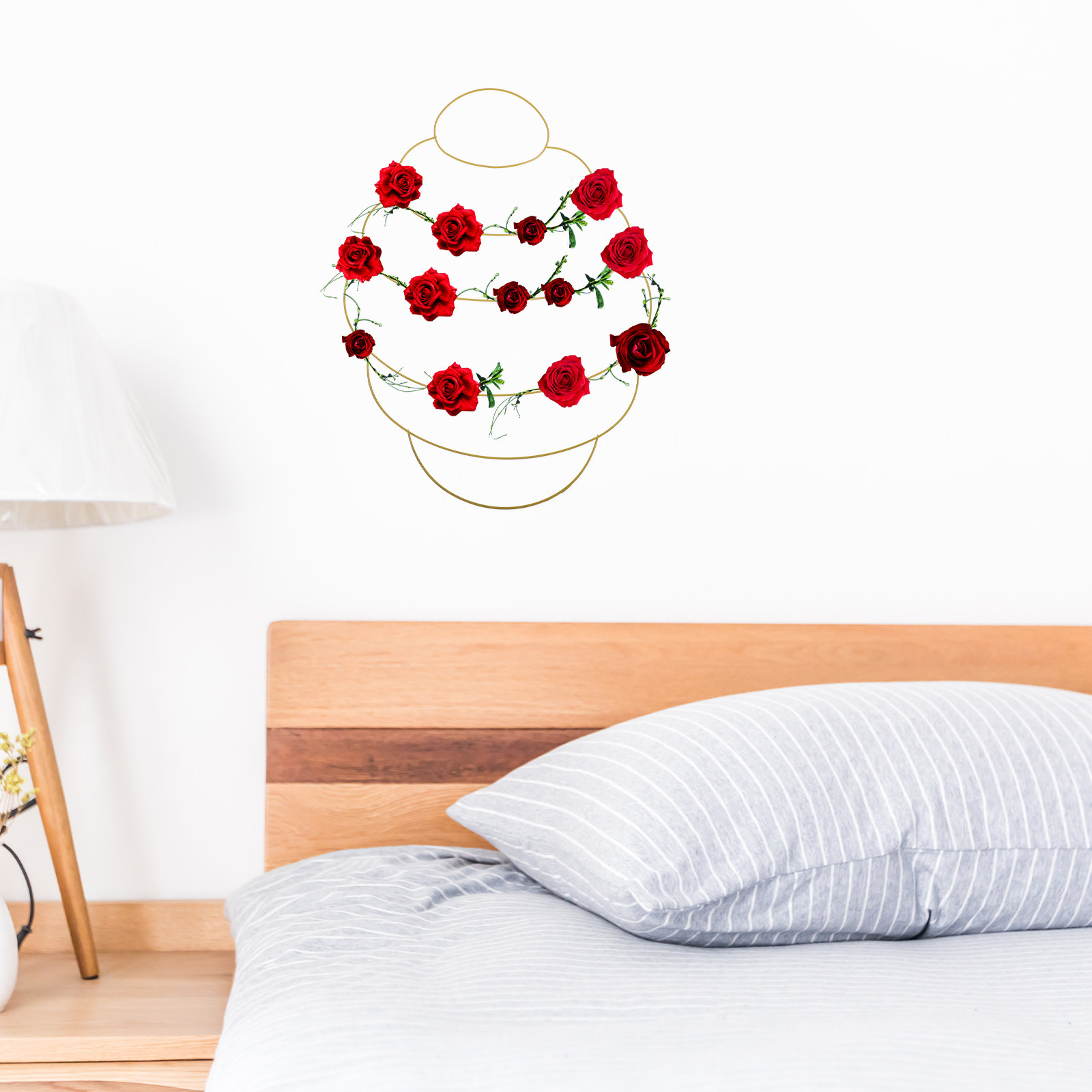 Rangka Karangan Bunga Kawat Sa - Wreath Form Wire ulasan dan harga