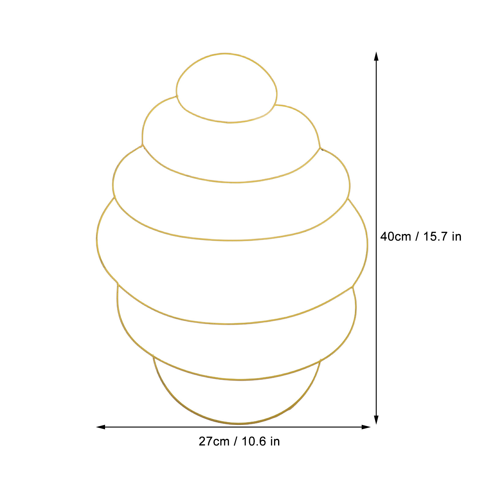Rangka Karangan Bunga Kawat Sa - Wreath Form Wire ulasan dan harga