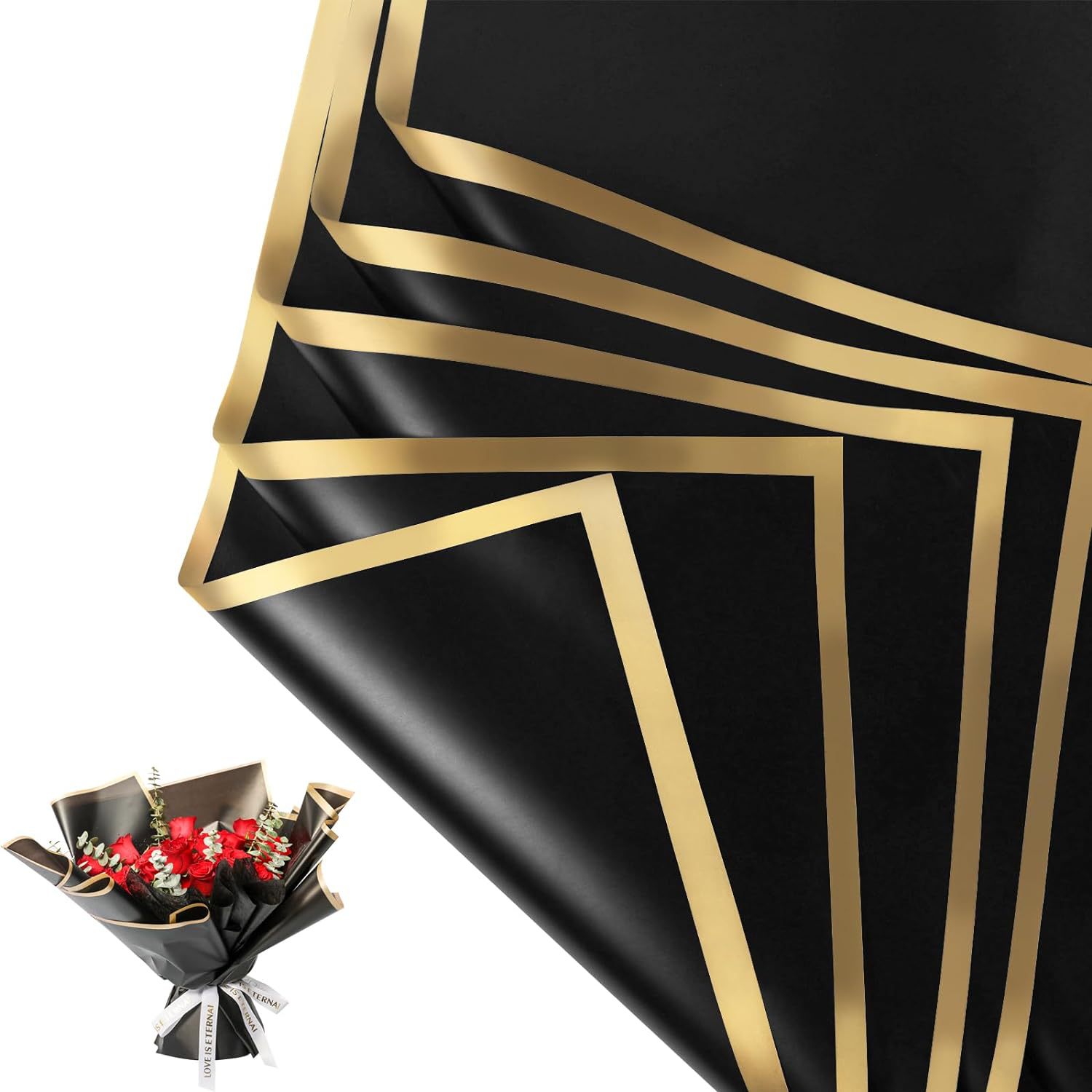20 Lembar Kertas Pembungkus Bu - Florist Supply Paper ulasan dan harga