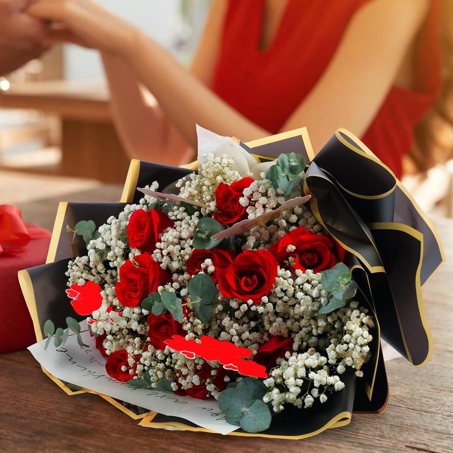 20 Lembar Kertas Pembungkus Bu - Florist Supply Paper ulasan dan harga