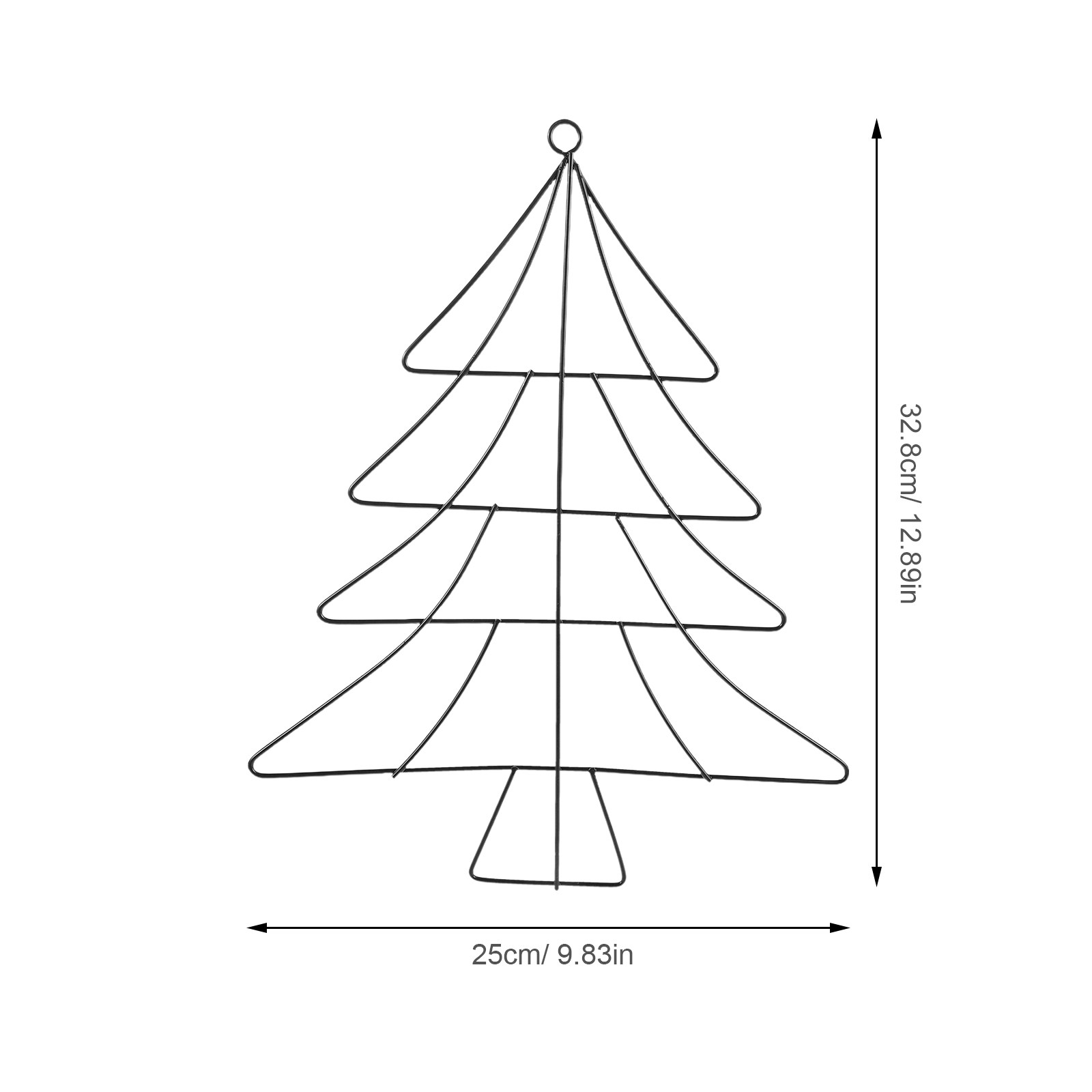 Bingkai Karangan Bunga Logam B - Wreath Form Wire ulasan dan harga