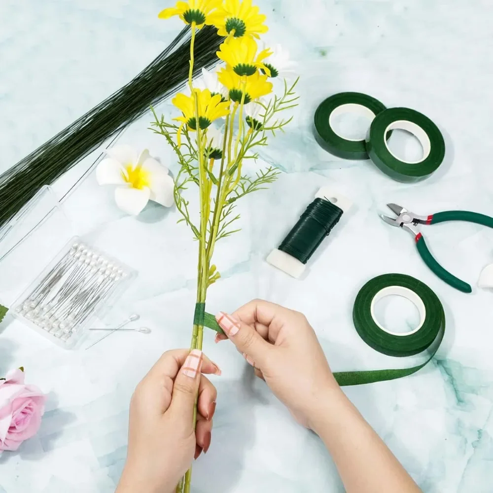 Pita Bunga Cantik Hijau Pita L - Floral Tape Green ulasan dan harga
