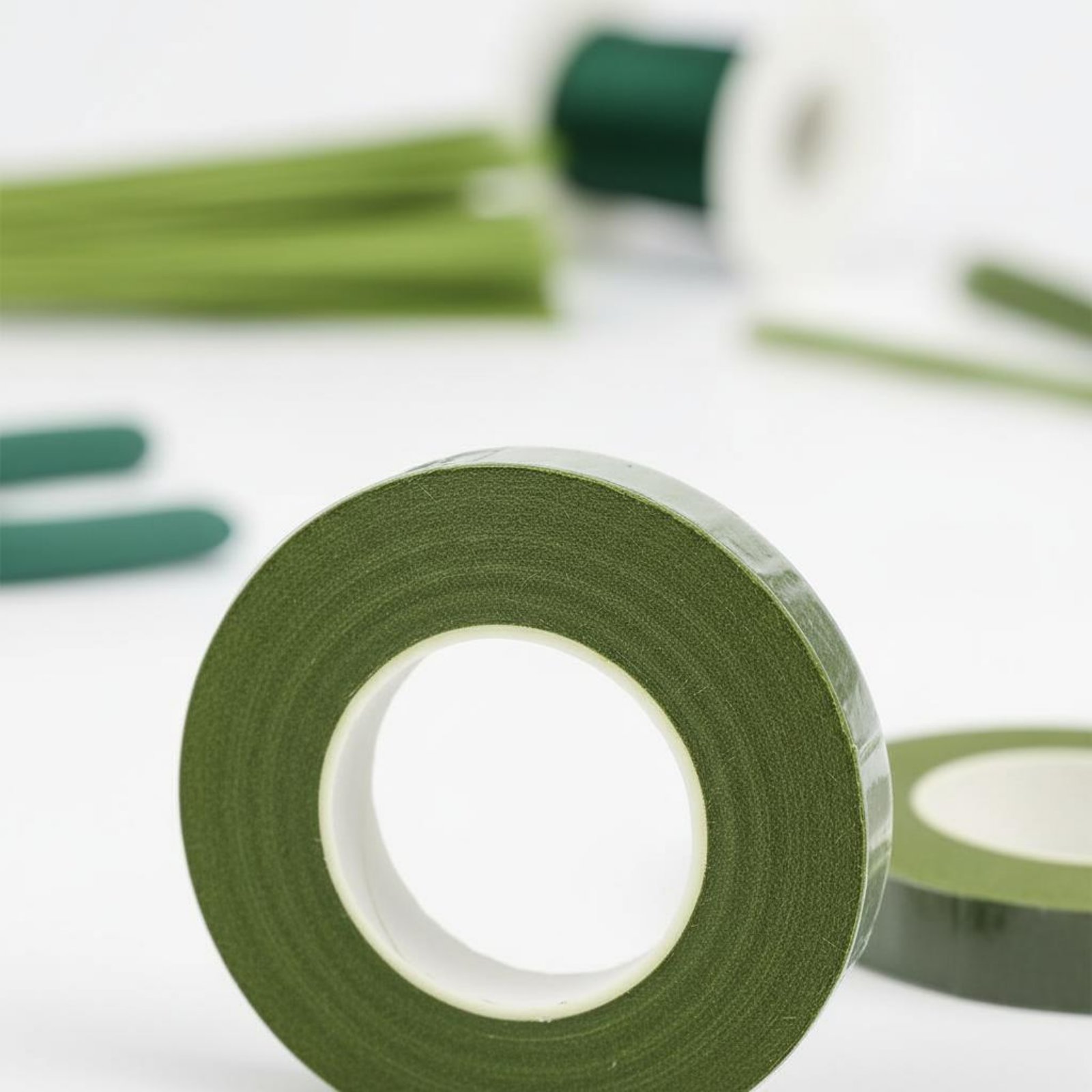 Perlengkapan Membuat Rangkaian - Floral Tape Green ulasan dan harga