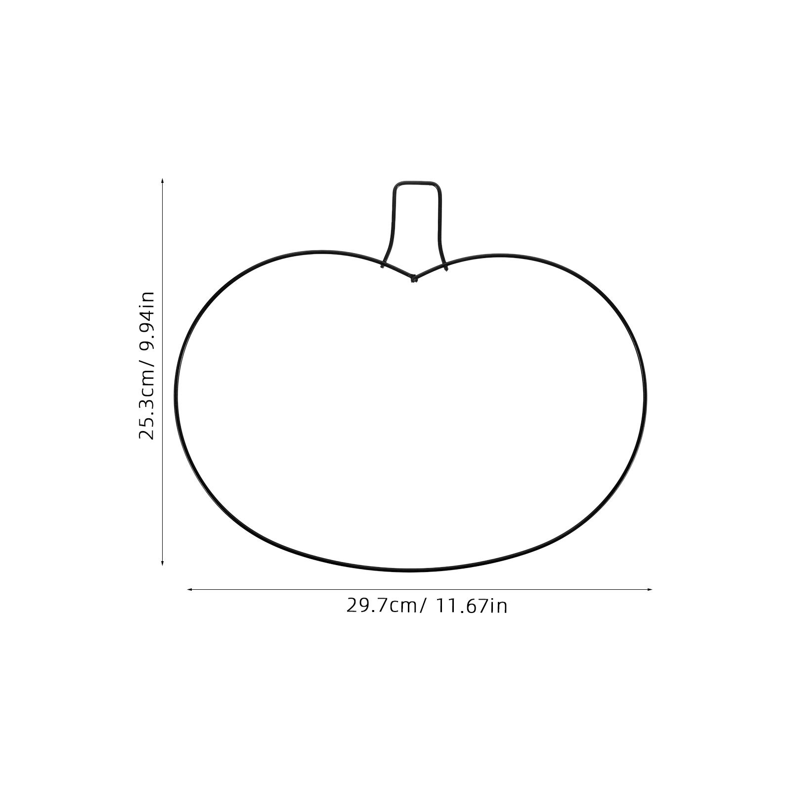 Bingkai Karangan Bunga Logam B - Wreath Form Wire ulasan dan harga