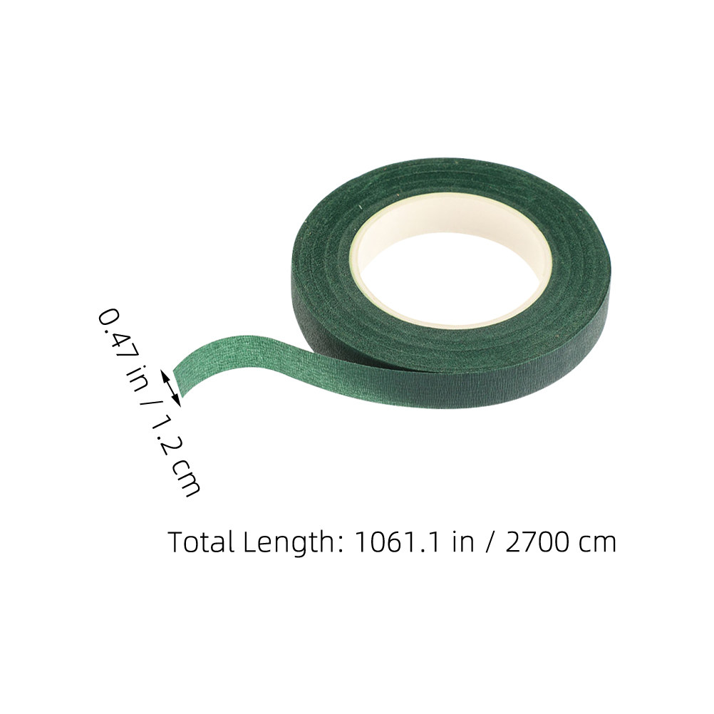 3Pcs Pita Bunga Hijau untuk DI - Floral Tape Green ulasan dan harga