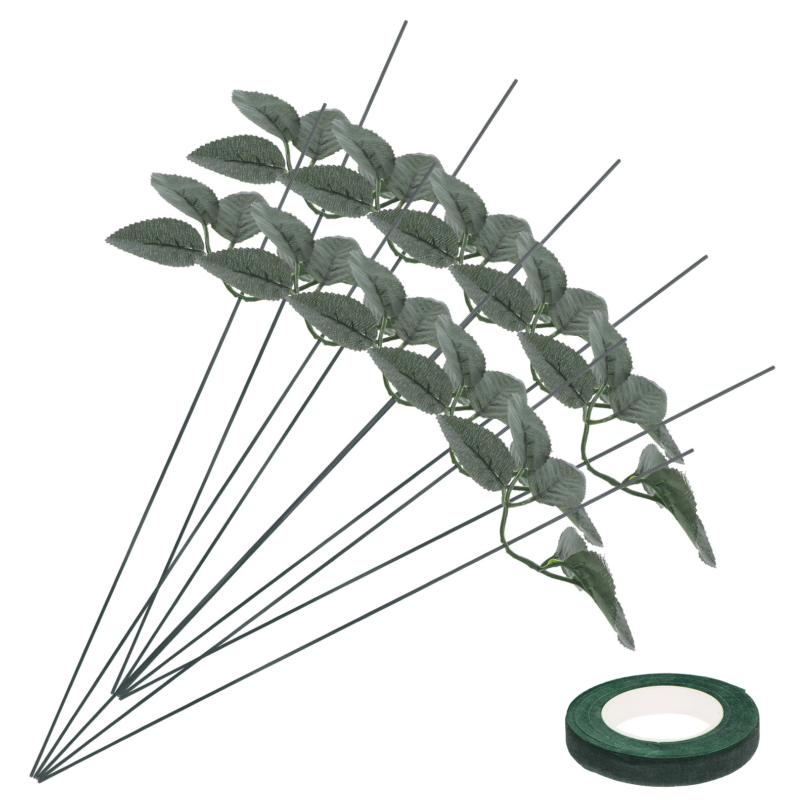 20Pcs Kit Rangkaian Bunga DIY  - Floral Tape Green ulasan dan harga