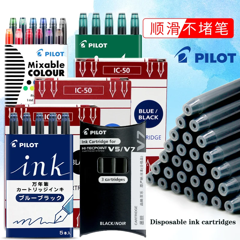 Isi Ulang Kartrid Tinta Sekali - Pilot Pen V5 ulasan dan harga